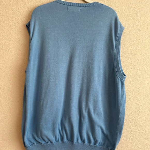 Oxford Golf men’s blue Oxford vest. Torrey Pines US Open 2008. Size Large - Picture 4 of 4